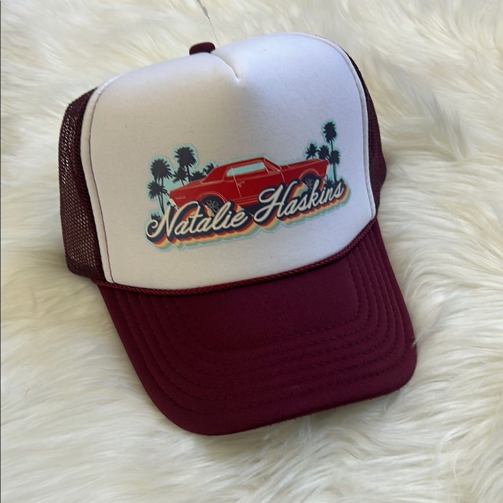 NEW Natalie Haskins Hot Rod Trucker Hat SnapBack